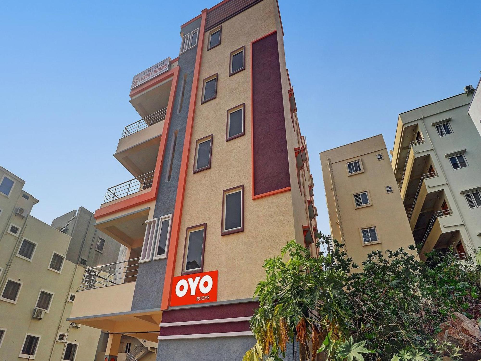Hotel O S V Residency Kajaguda Near Gachibowli Hyderabad Exterior foto