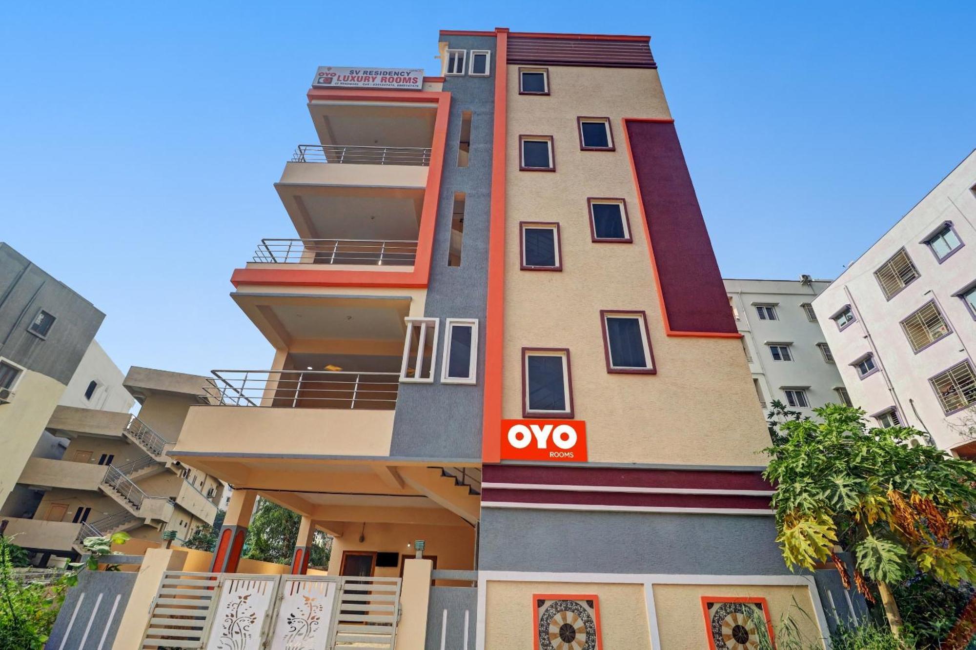 Hotel O S V Residency Kajaguda Near Gachibowli Hyderabad Exterior foto