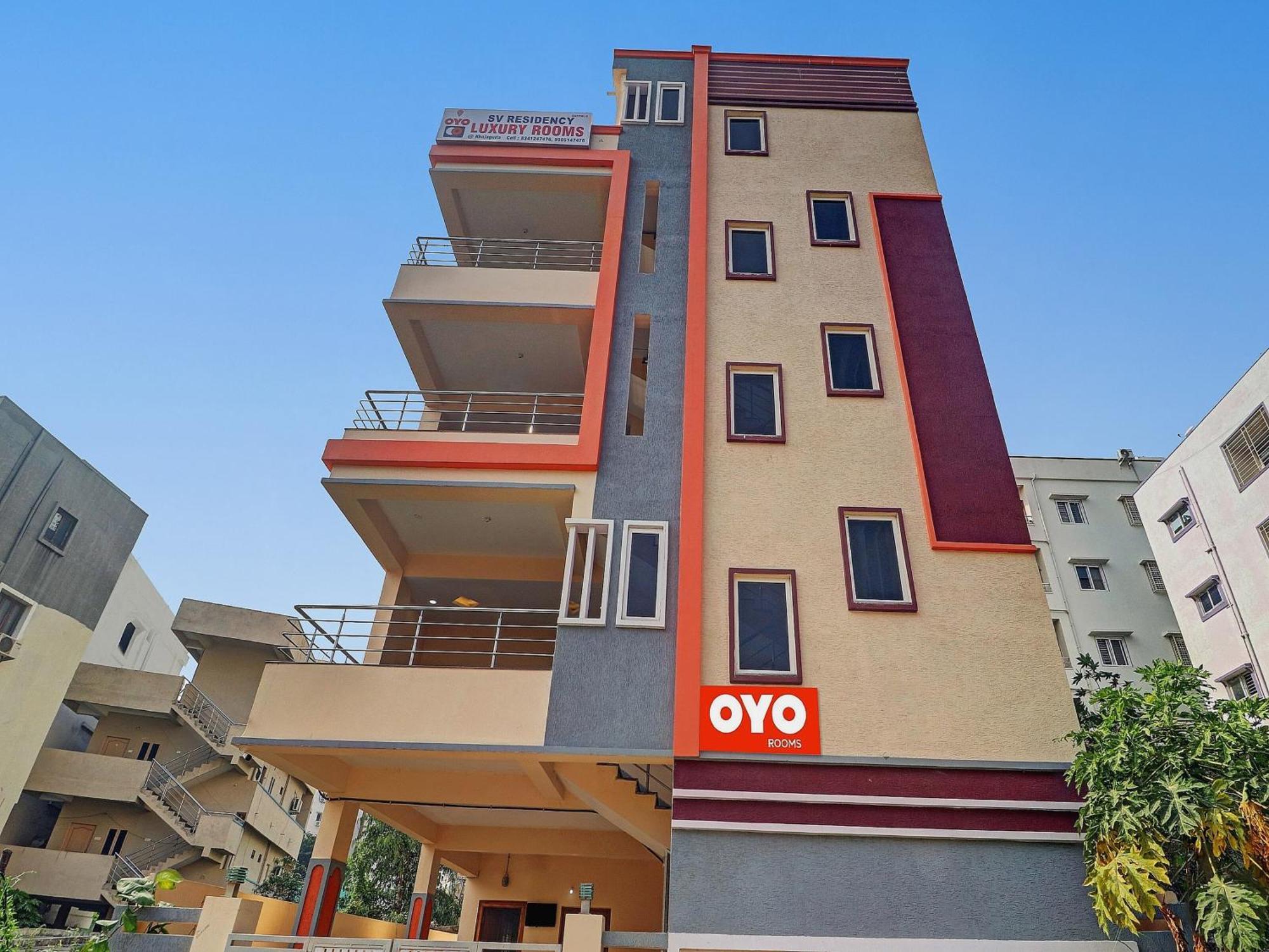 Hotel O S V Residency Kajaguda Near Gachibowli Hyderabad Exterior foto